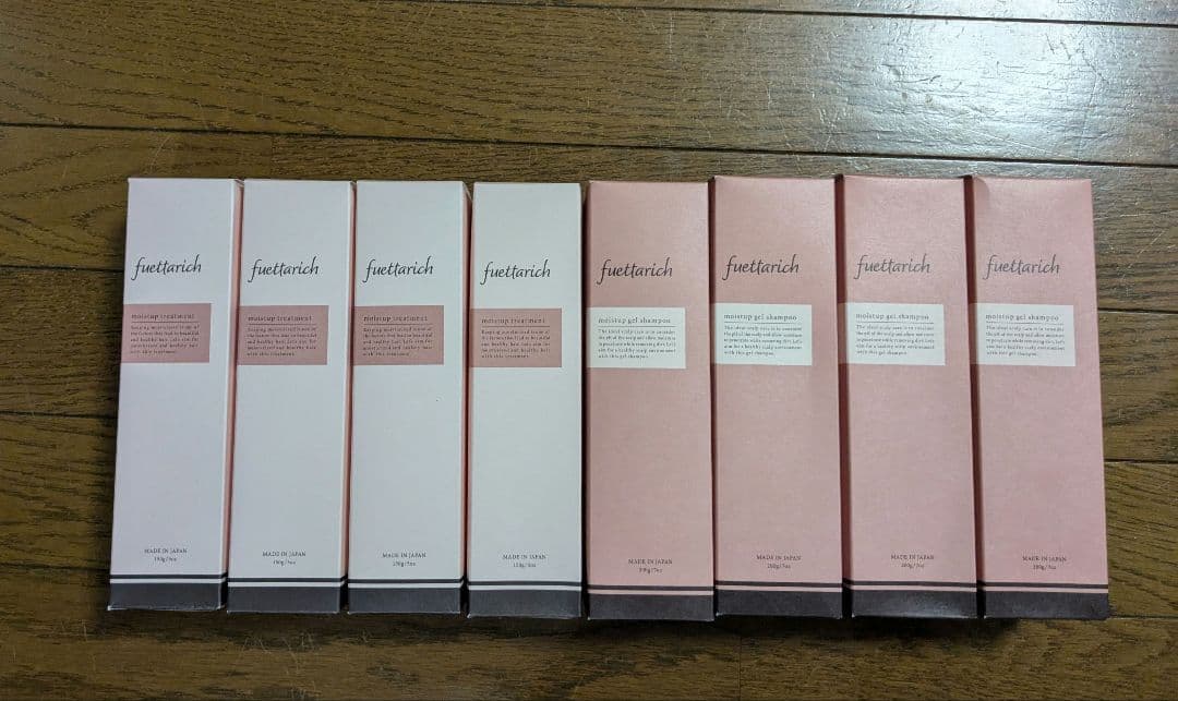 fuetarich モイスチャートリートメント・シャンプー 各4本セット