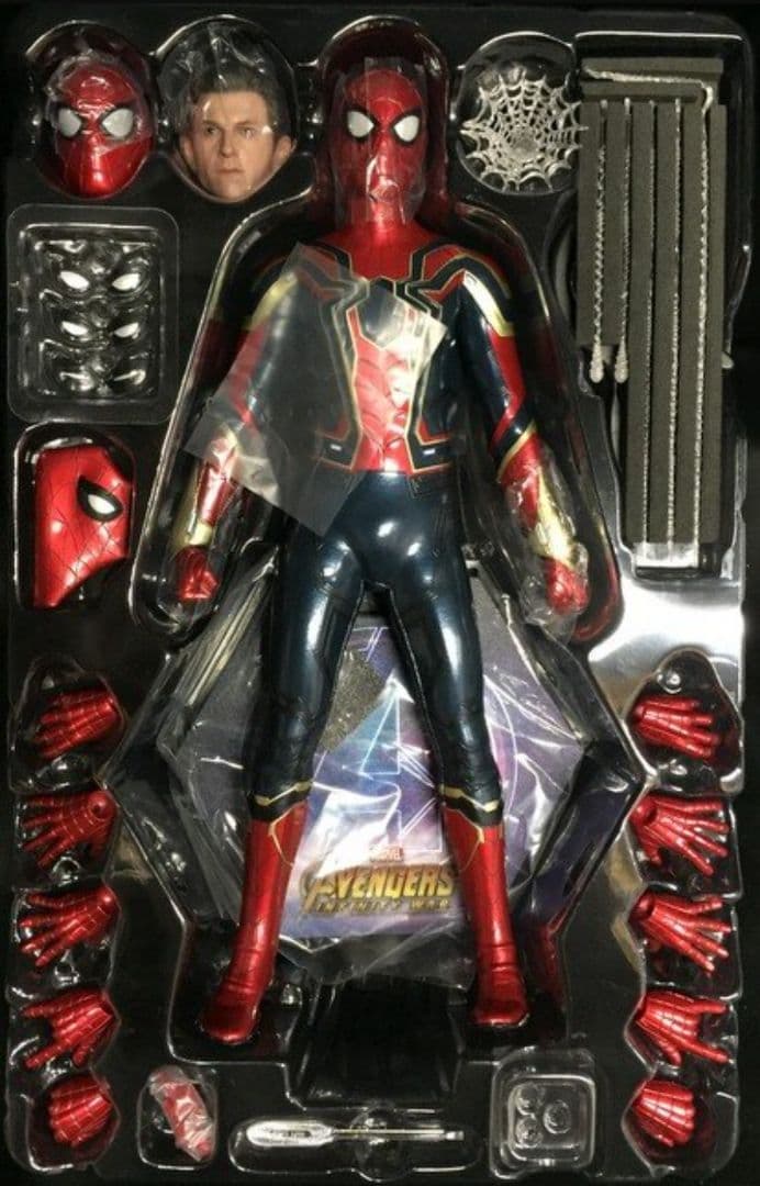 スパイダーマン アイアンスパイダー ホットトイズ ムービー マスターピース