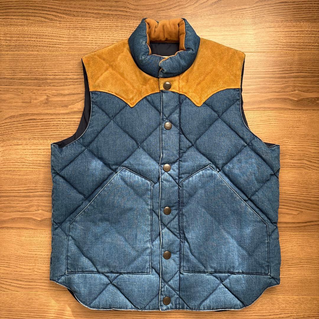 sugar caneデニムベストM