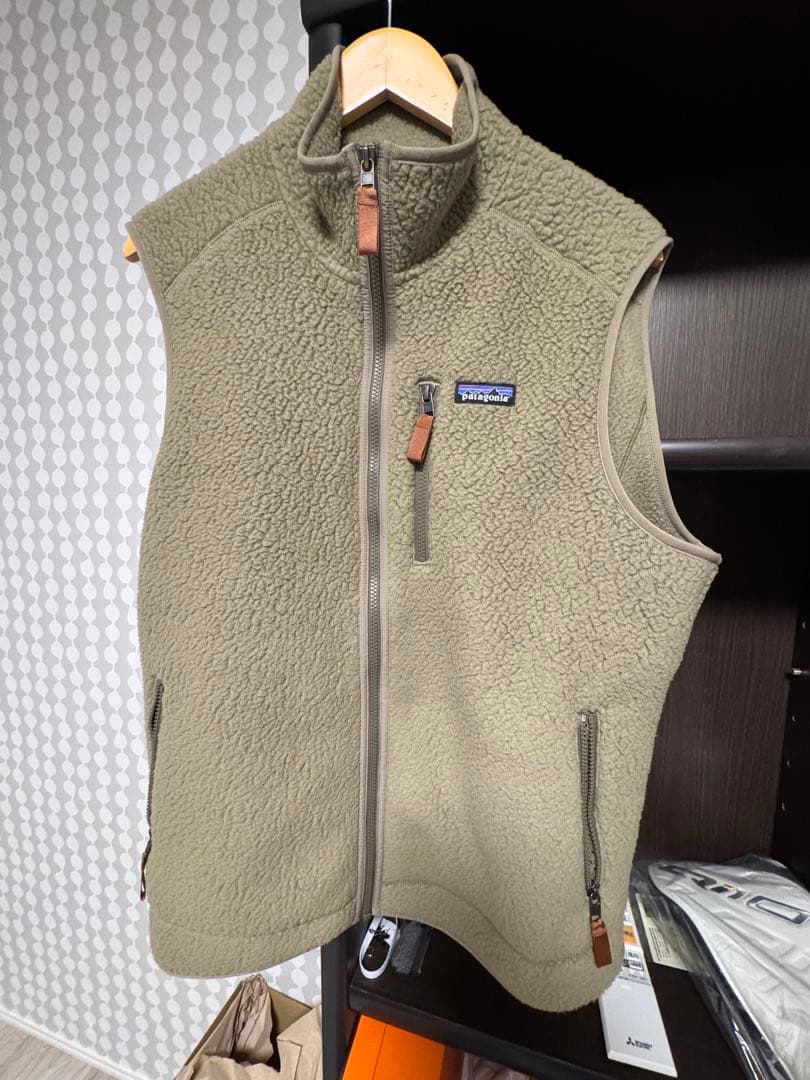 patagonia フリースベスト レトロパイル