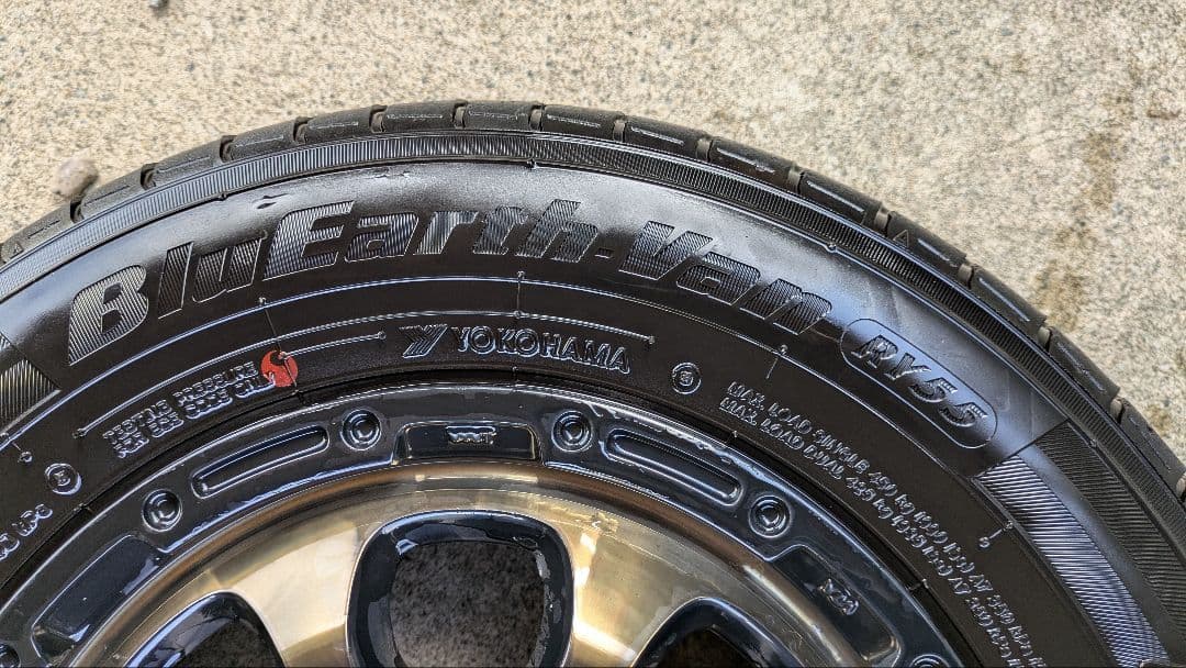 マッドクロス　グレイス　4本セット 145/80R12 6PR　中古　軽バン