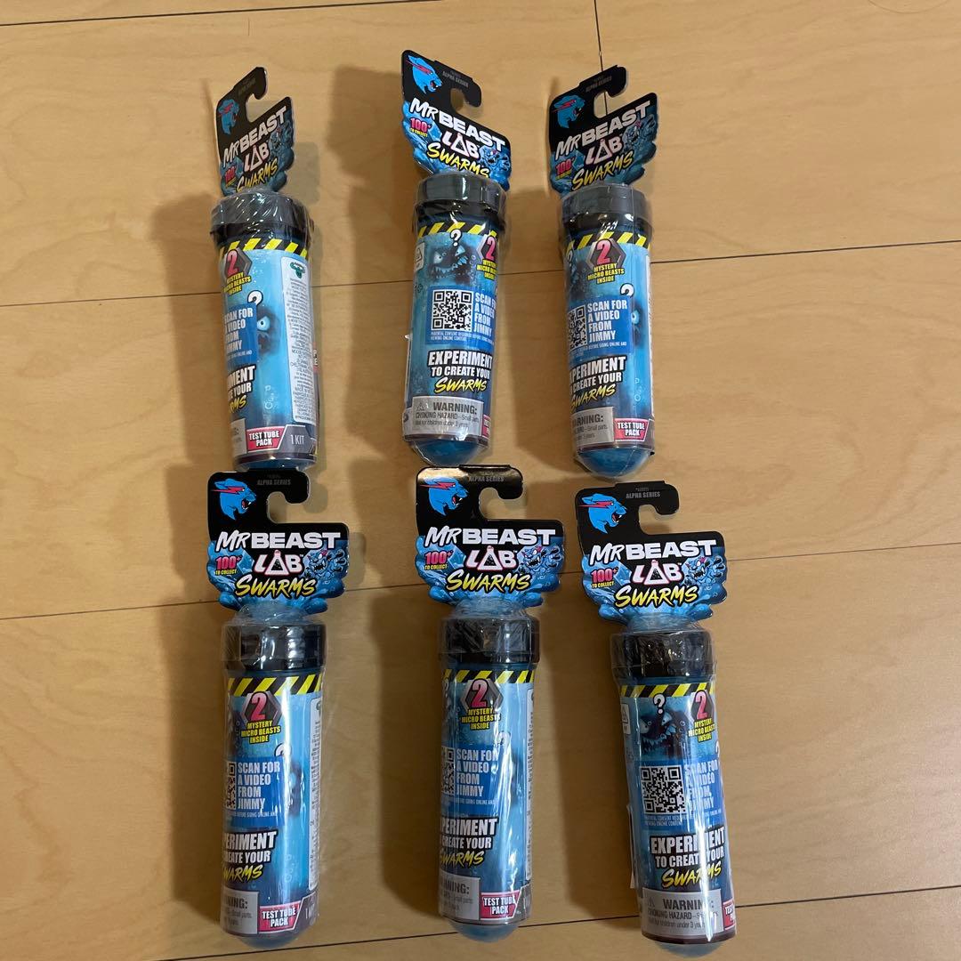 6セット ミスタービースト ラボ Mr Beast Lab Swarms 第一弾