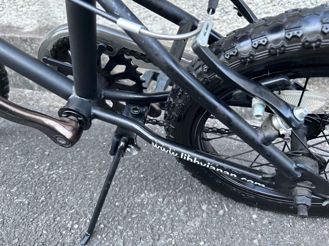 子供用自転車　14インチ BMX 補助輪有り