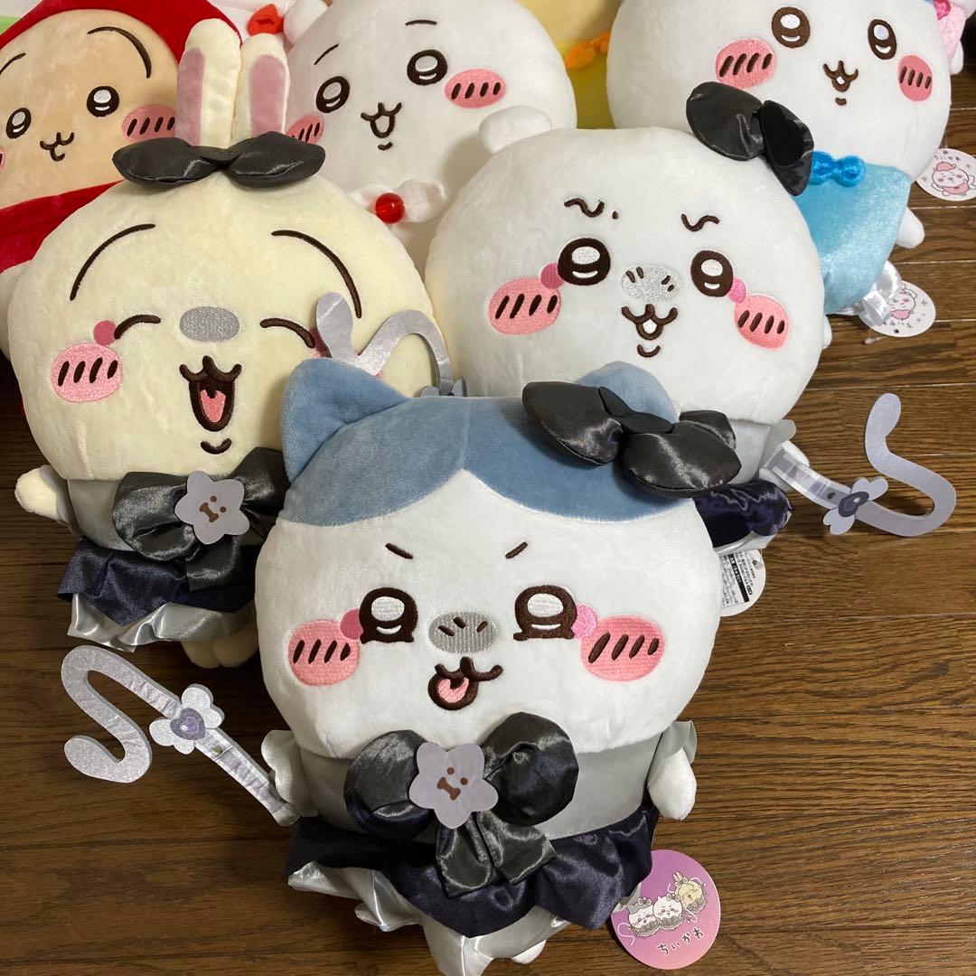 ちいかわ　ぬいぐるみ　まとめ売り23点　ハチワレ　うさぎ　モモンガ　ゴブリン