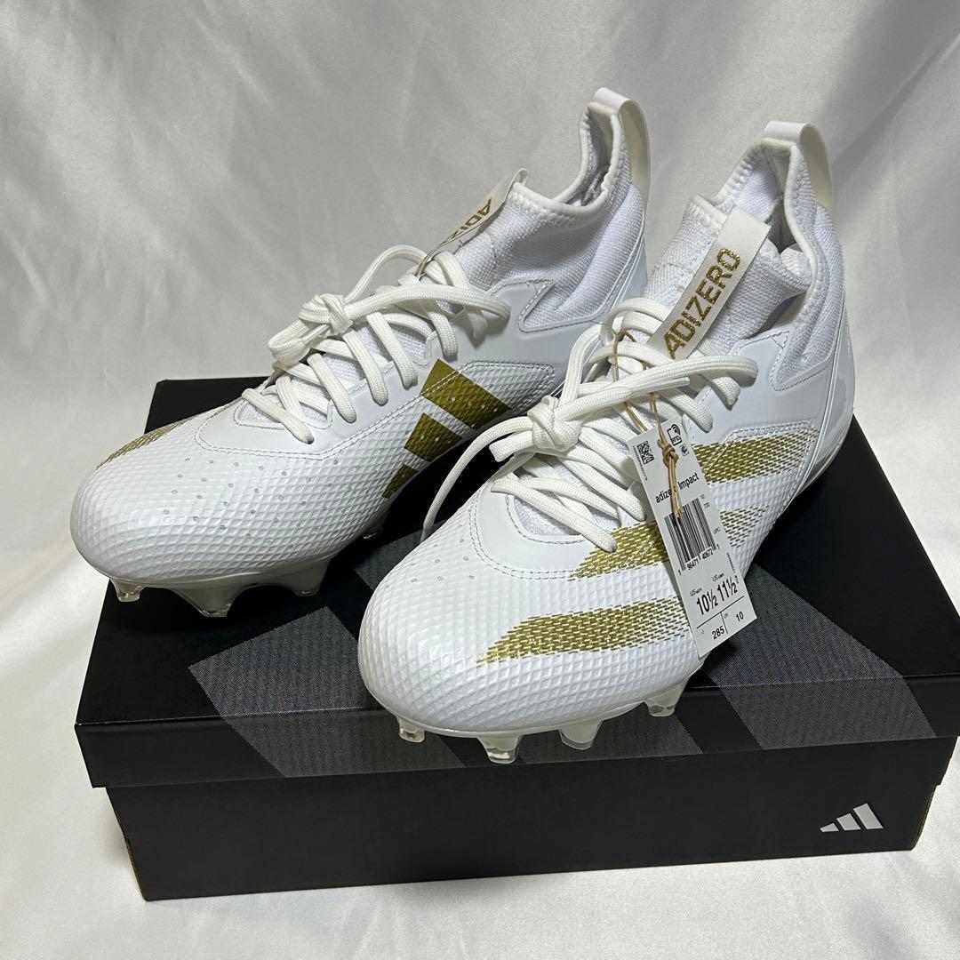 Adizero Impact Cleats　WHT/GLD　28.5㎝　Y