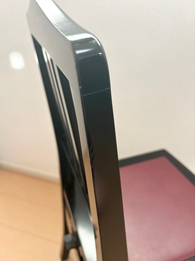 YAMAHA トムソン椅子　黒　アップライトピアノ　グランドピアノ　レトロ