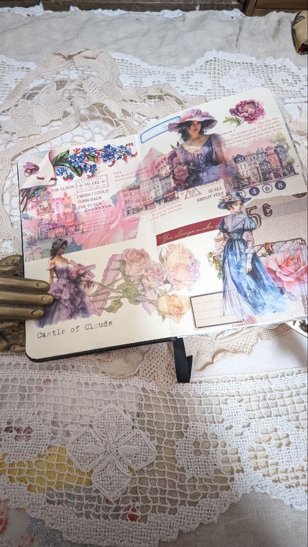 コラージュスタイル スケッチブック