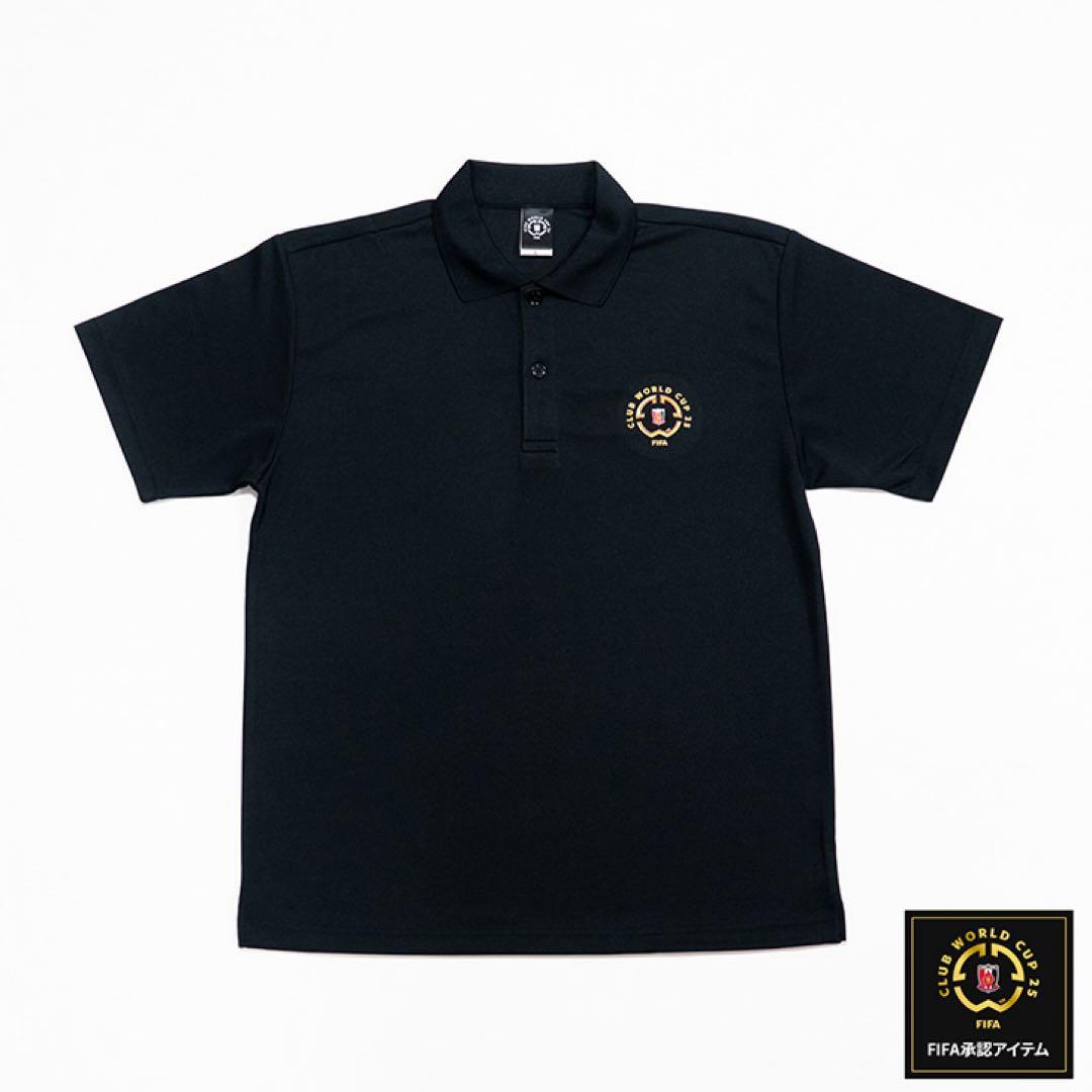 浦和レッズ 2025クラブワールドカップ FCWC ポロシャツ/ブラック XL