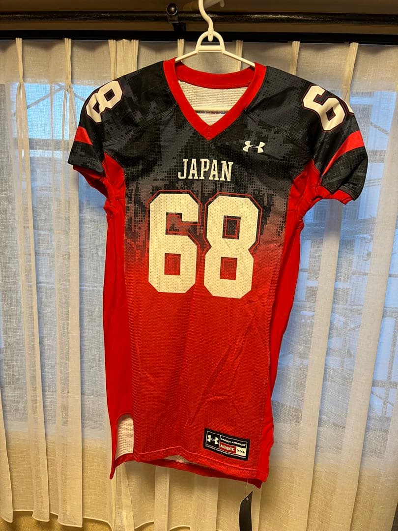 【値下げ交渉可能】アメリカンフットボール　日本代表ユニフォーム　#68
