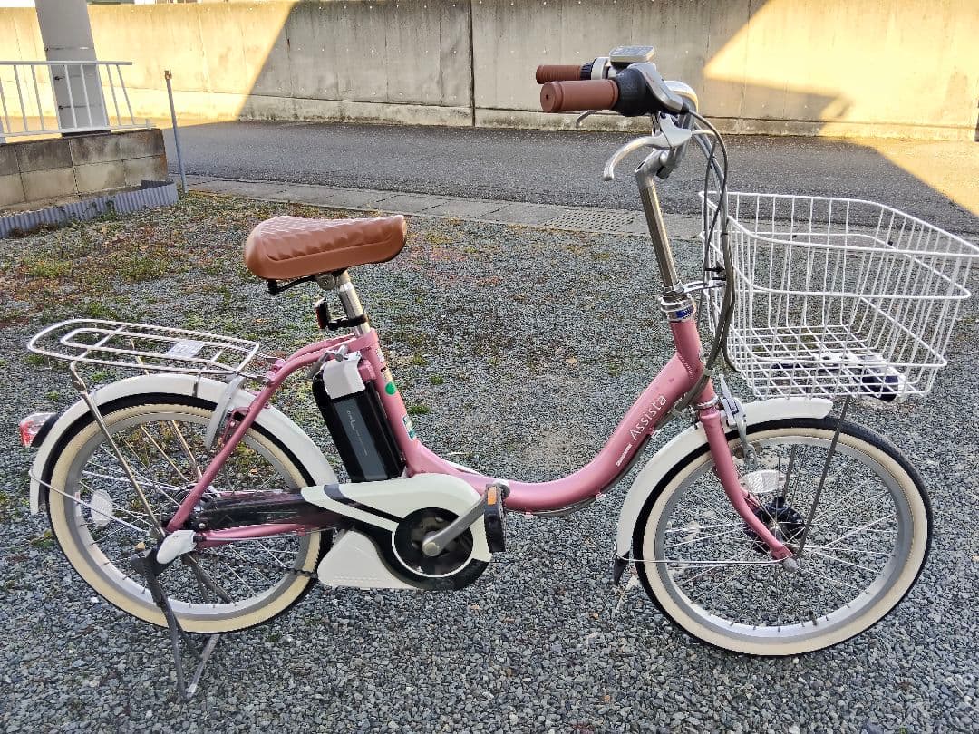 ①電動アシスト自転車●ブリジストンアシスタ•ミニ