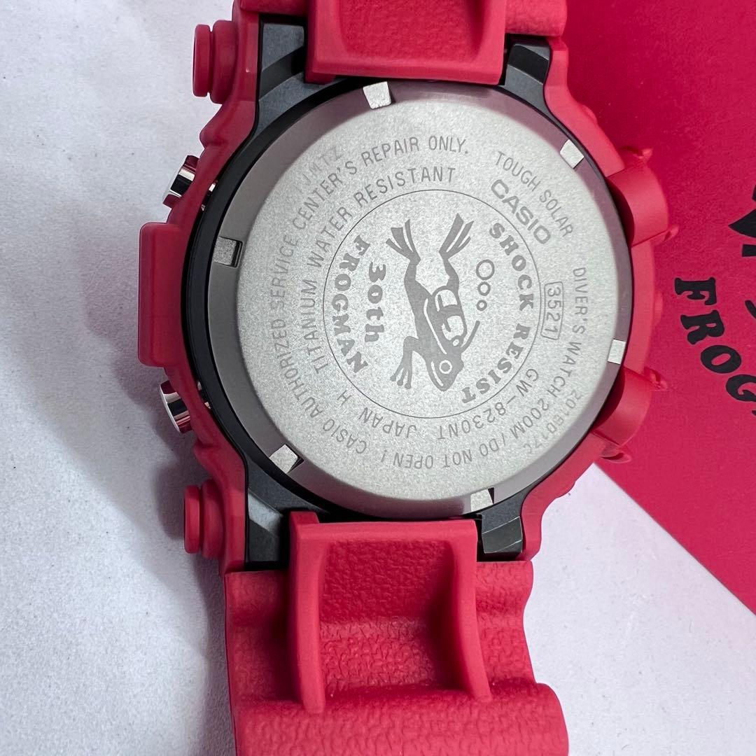 G-SHOCK FROGMAN レッド 30周年記念GW-8230NT-4JR