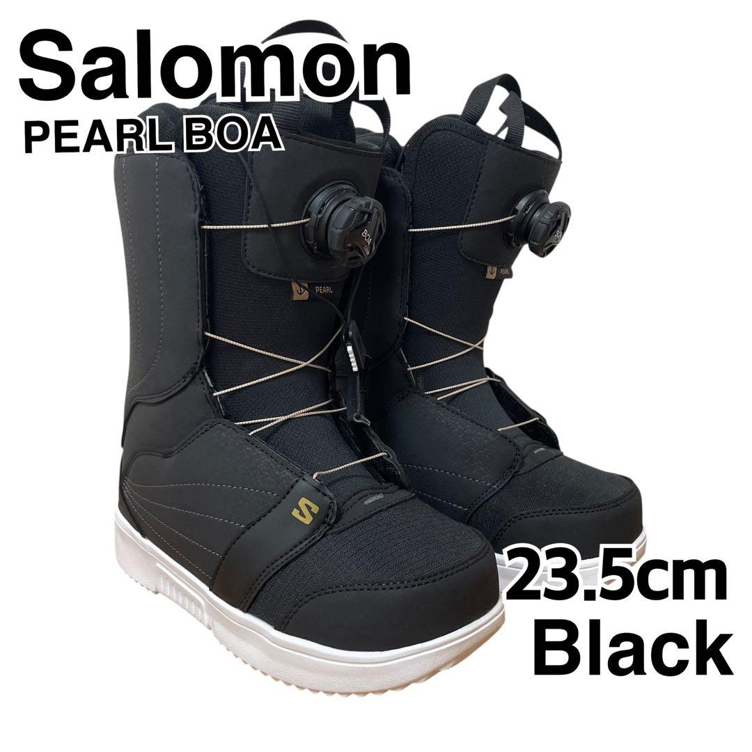 【極美品】Salomon PEARL BOA Black 23.5cm