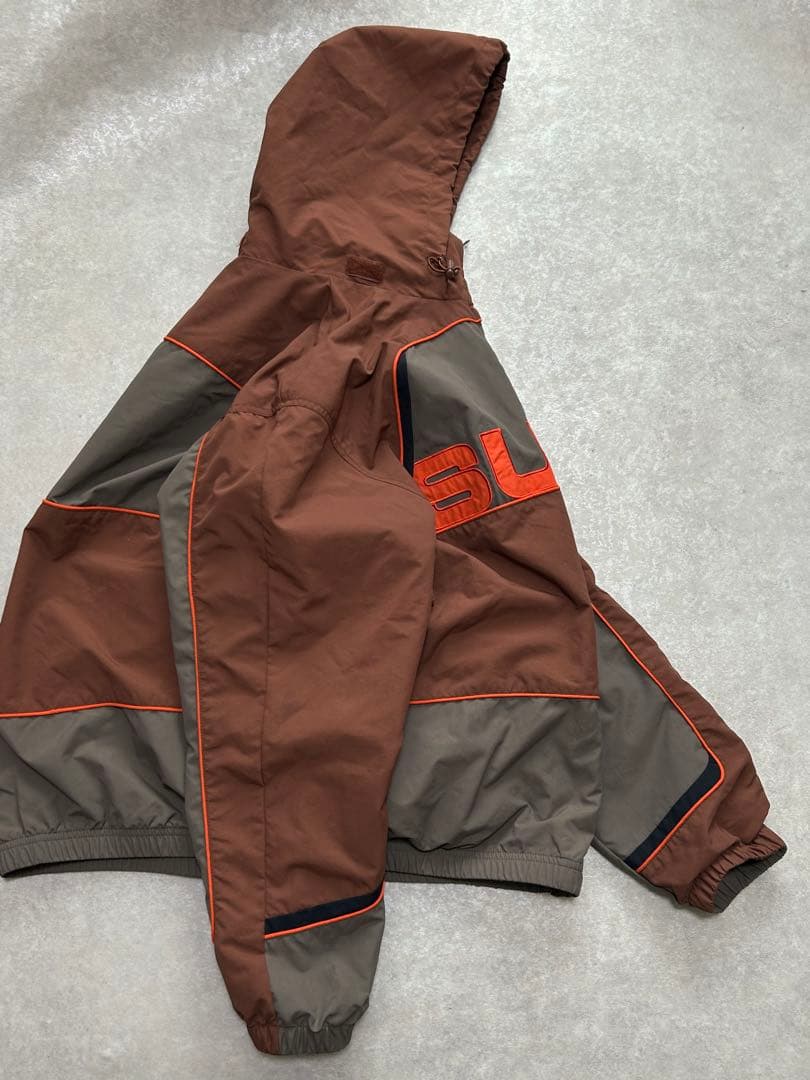 美品 SUPREME S Paneled Track Jacket L