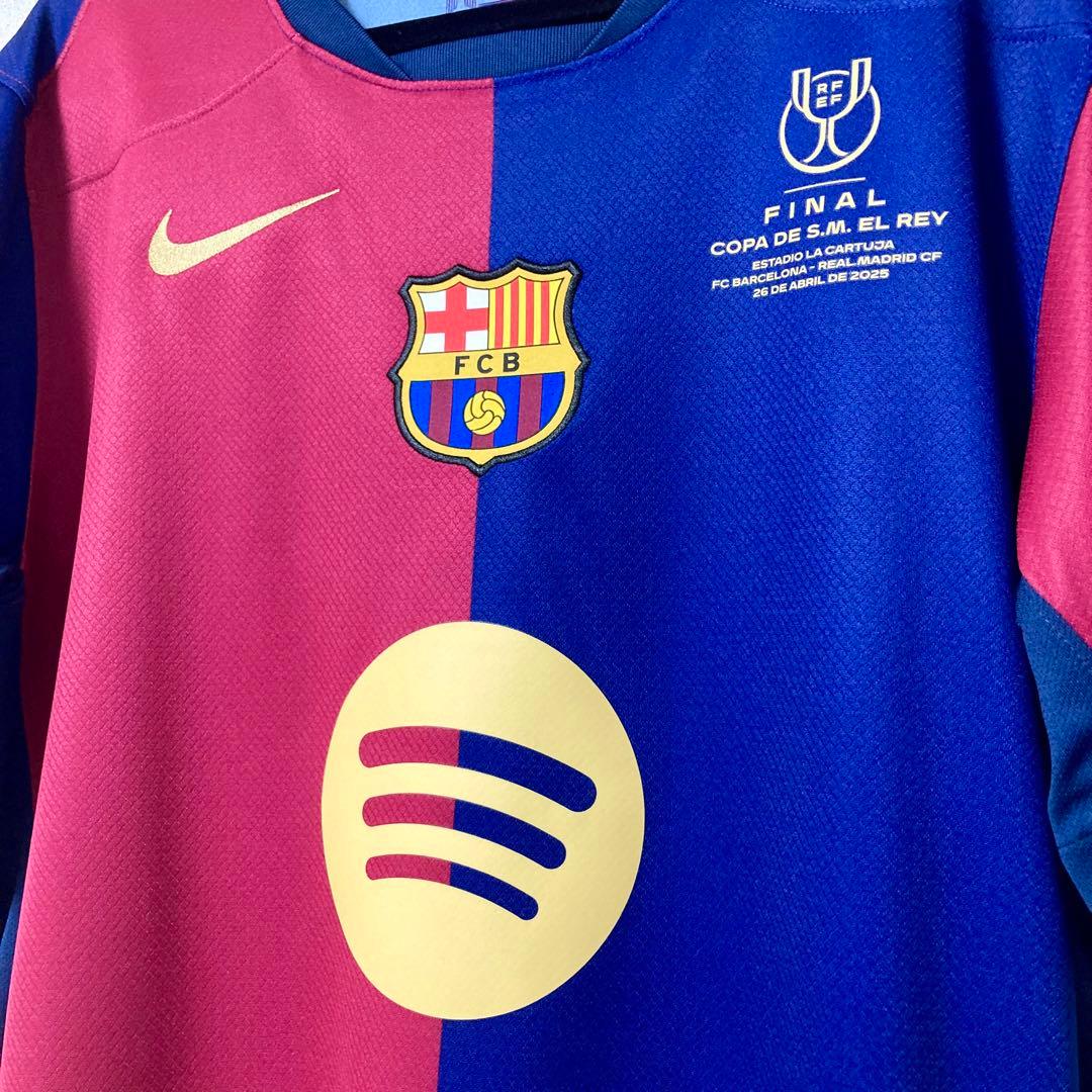 【正規品】バルセロナ ペドリ ユニフォーム 国王杯決勝モデル