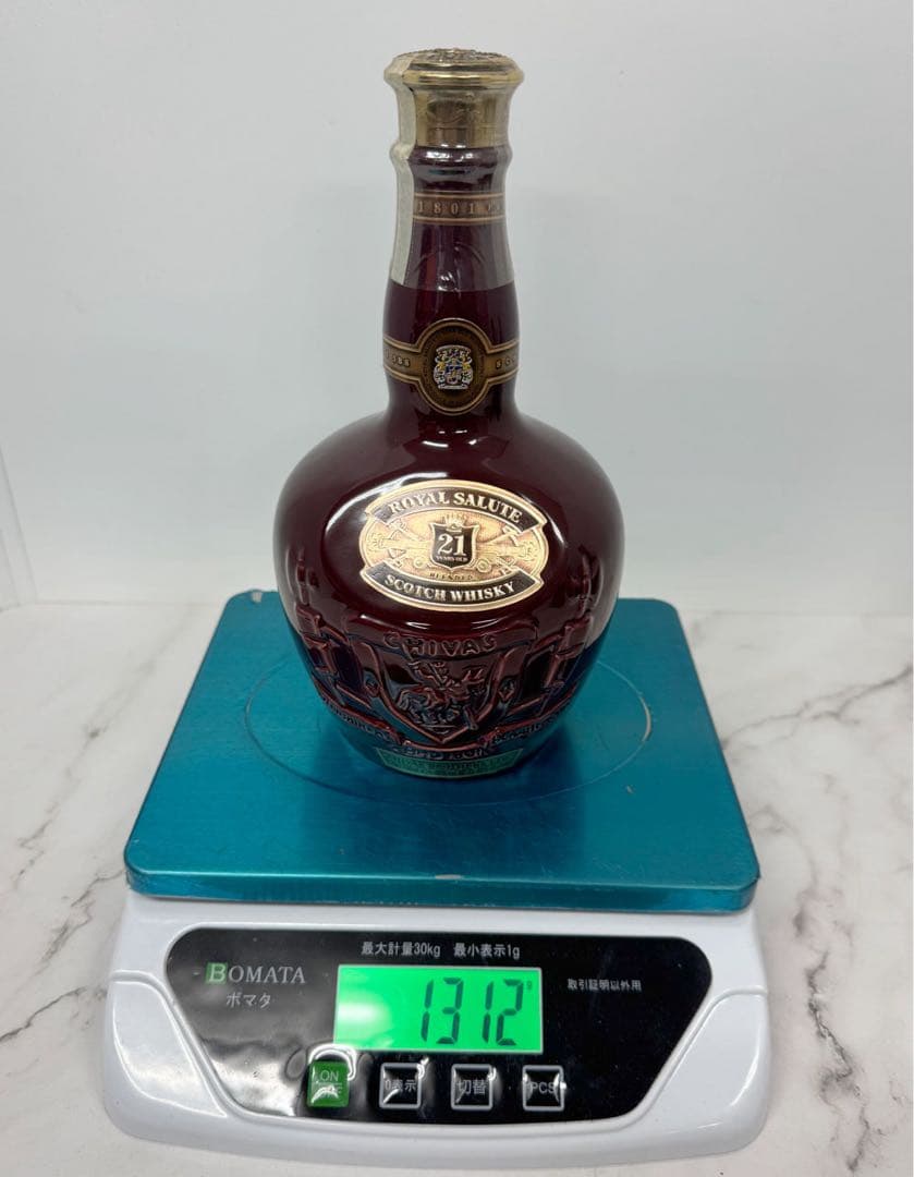 ★未開栓 ロイヤルサルート21年 Salute シーバス 3本