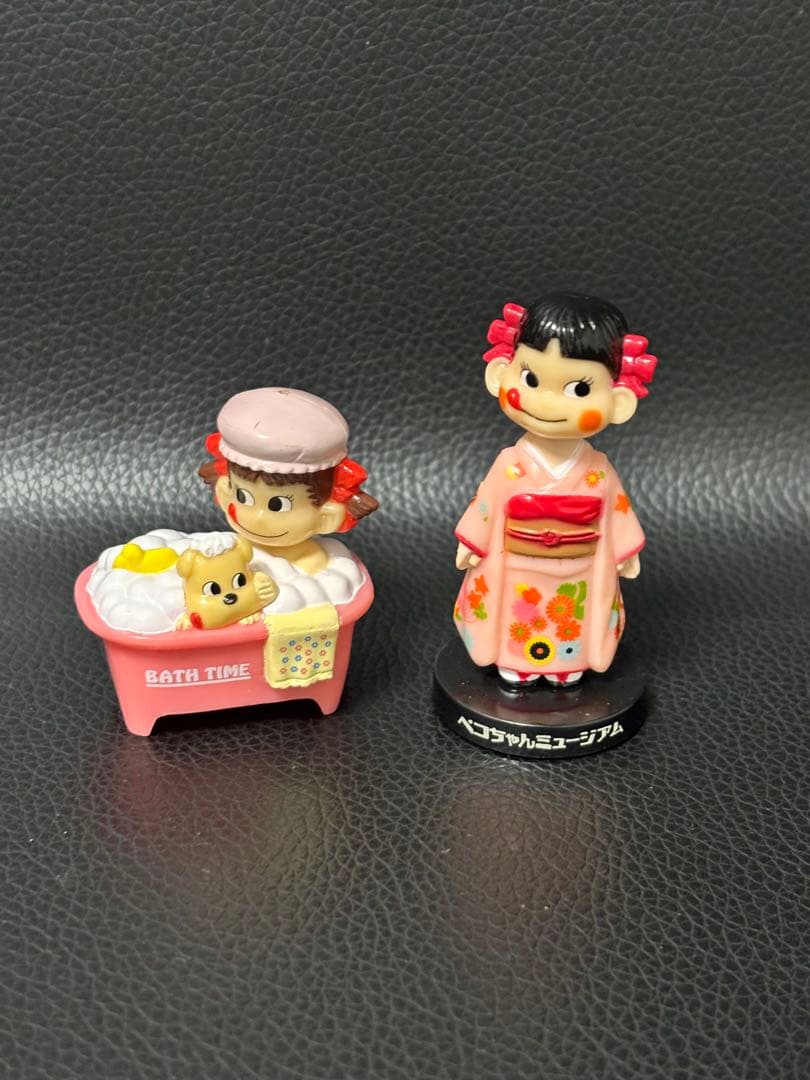 ペコちゃんミニミニミュージアム　バスタイム フィギュアセット　【①】