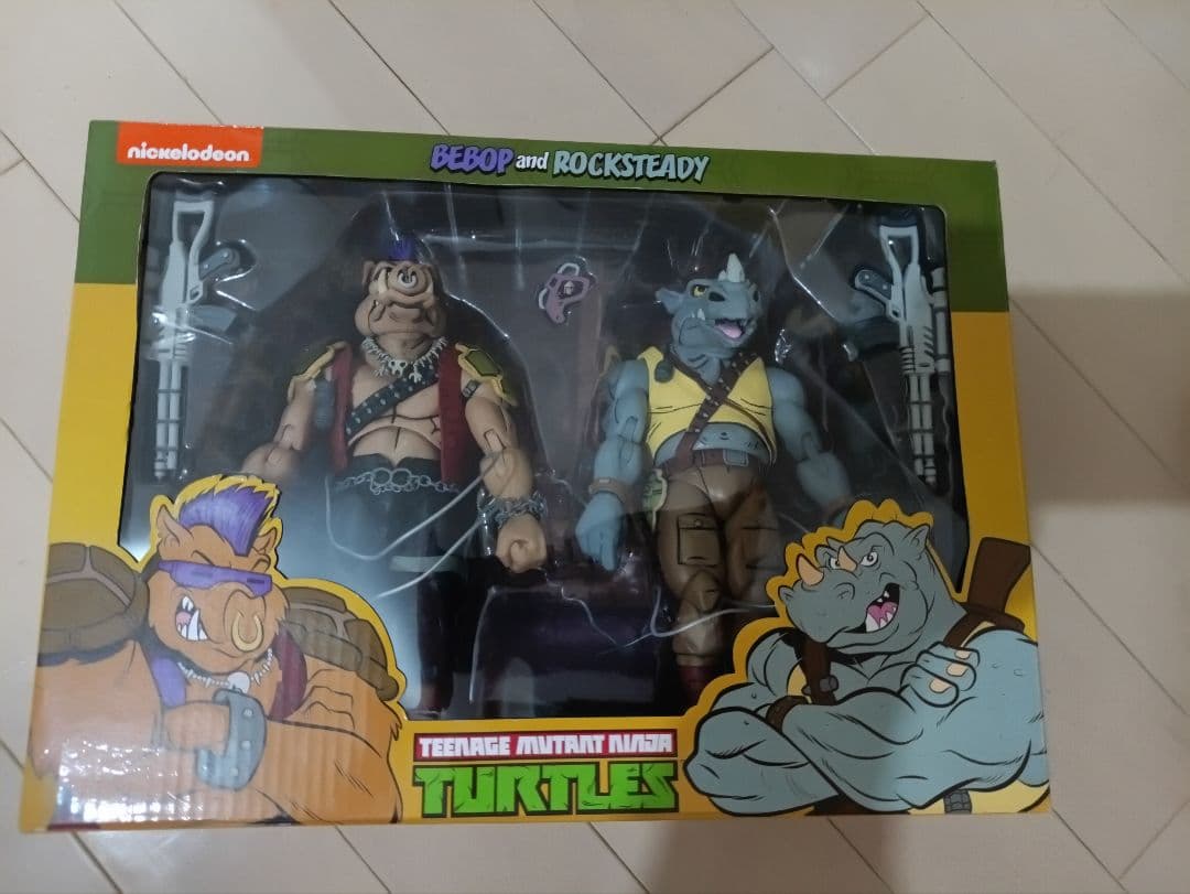 NECA ネカ タートルズ フィギュア ビーバップ&ロックステディ TMNT