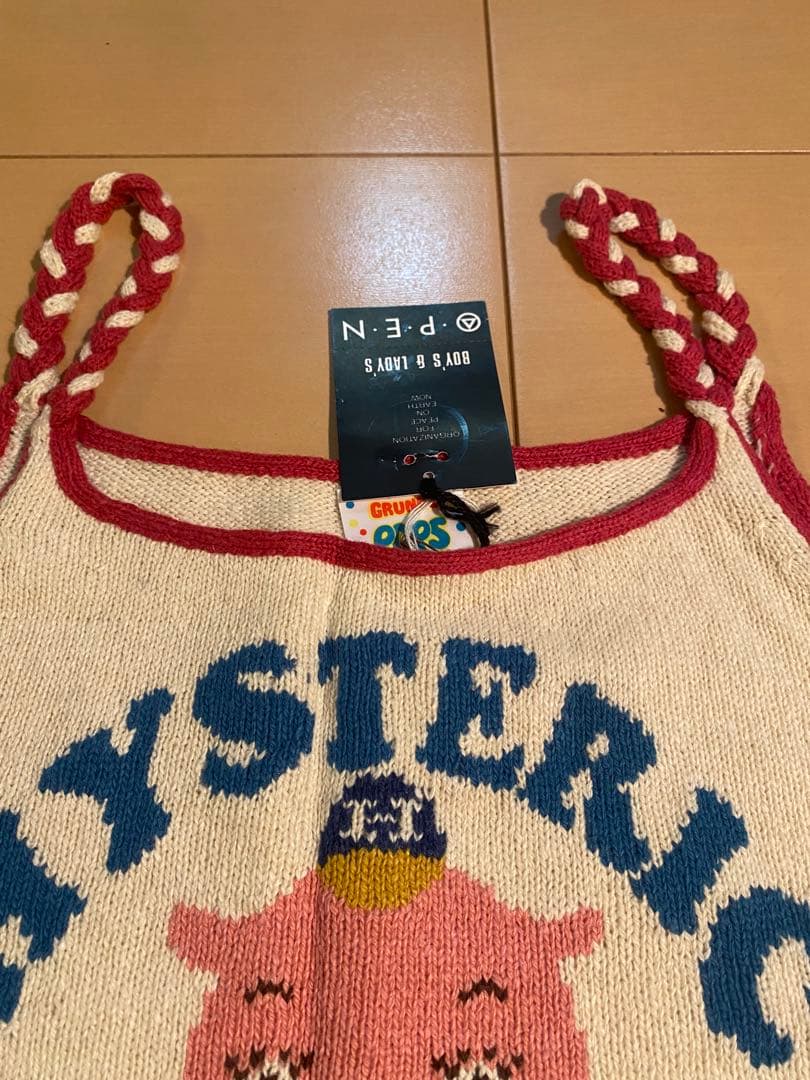 HYSTERIC GLAMOUR 90s 新品　初期　ピギー　ニットキャミソール