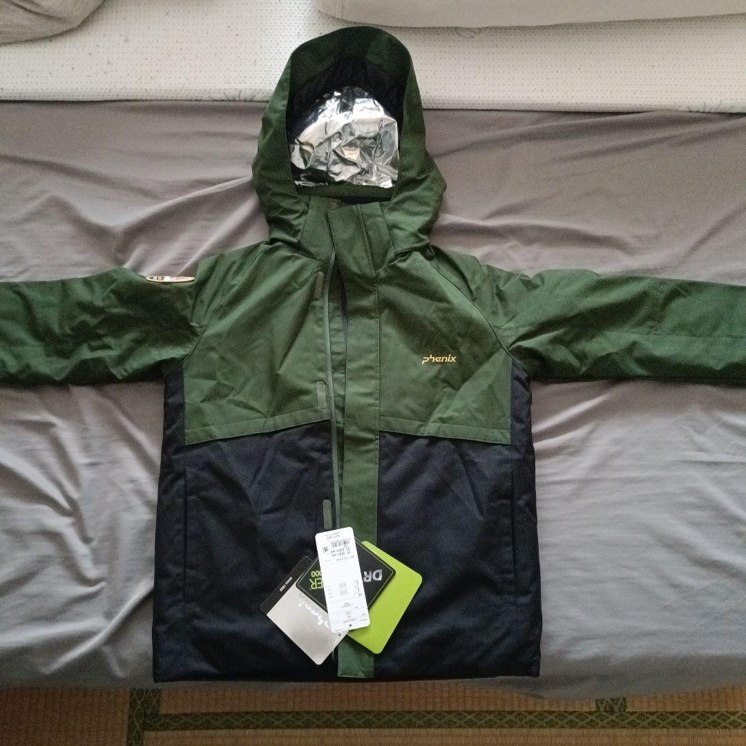 Phenix フェニックス 子ども用スキーウェア ジャケット グリーン/ブラック
