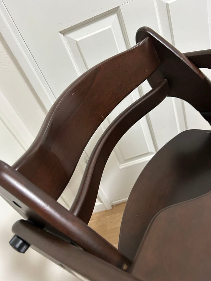 【美品】 大和屋 すくすくチェア アーク テーブル&ガード付 ベビーチェア