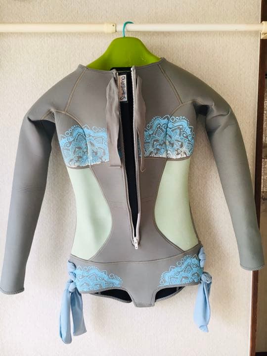 ウェットスーツ スプリング ダイビング ロンスプ ワンピース水着 レディース