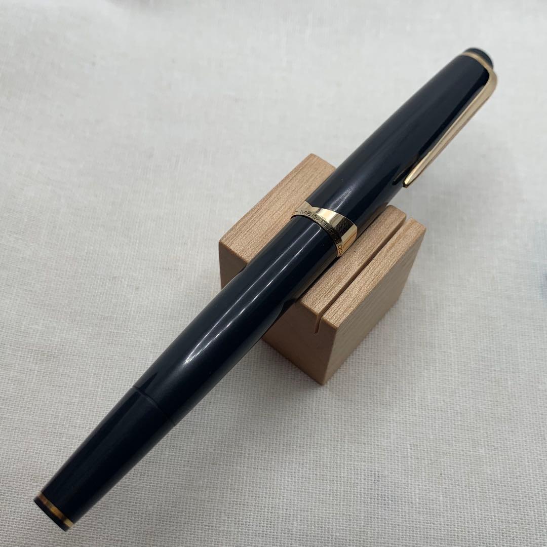 【希少良品】モンブラン no.12 グレー軸　18C EF 万年筆