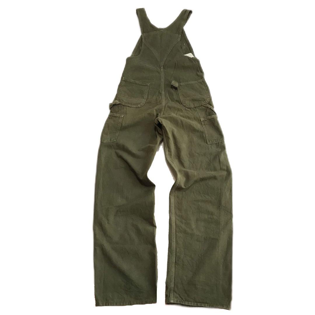 Carhartt カーハート　USA製　コットン オーバーオール　ビンテージ