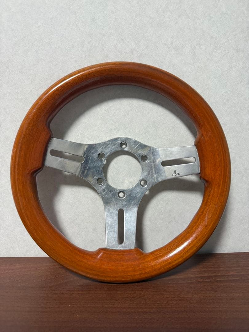 値下げしました　オバ　28パイ　ステアリング　当時物