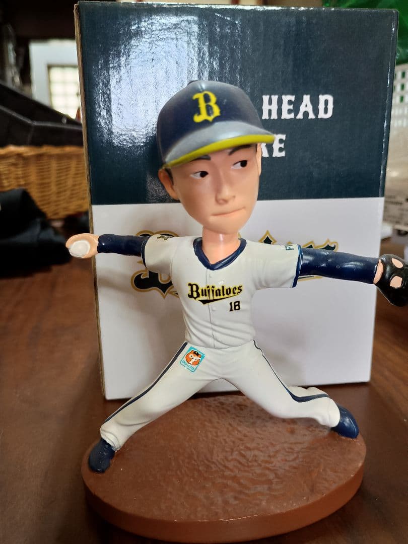 オリックス・バファローズ 山本由伸 ボブルヘッド 18