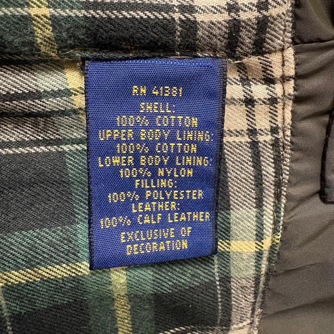 Ralph Lauren オイルドベスト サイズS ラルフローレン バブアー