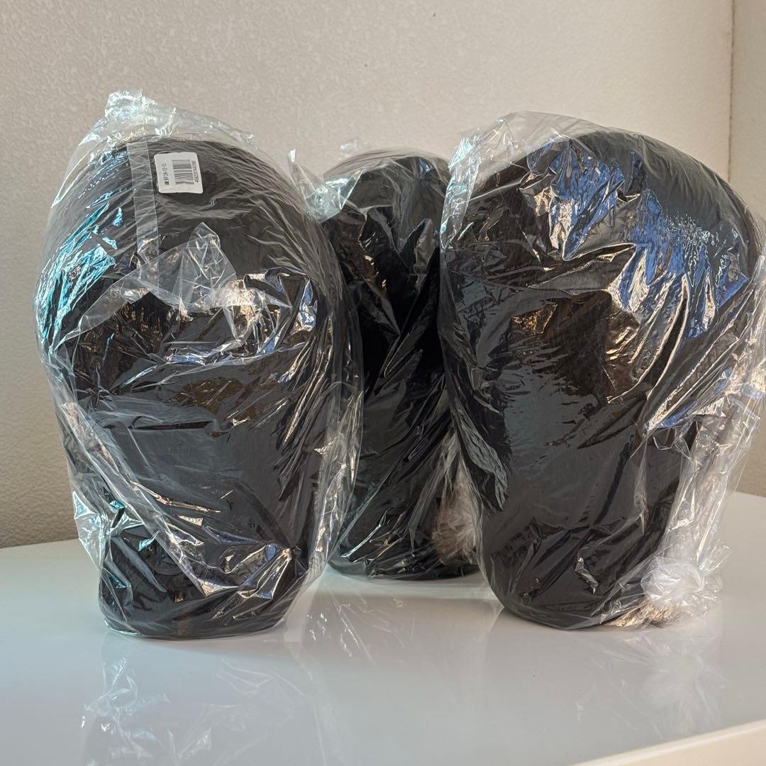 美容学校　カットウィッグ　3個セット