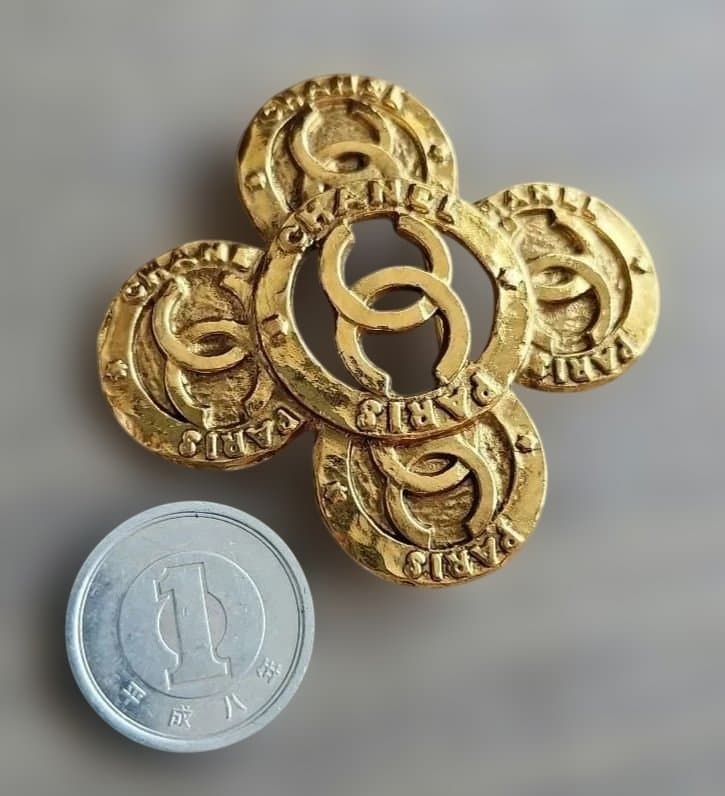 CHANEL シャネル　ブローチ　ヴィンテージ　ココマーク