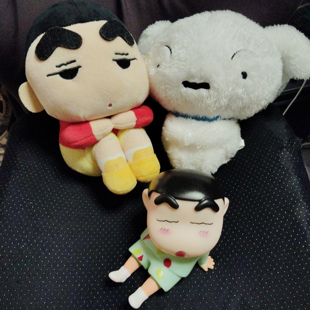 クレヨンしんちゃん ぬいぐるみとフィギュアセット