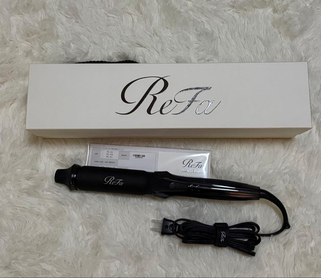 Refa公式◼️リファカールアイロンプロ38mm ギャランティーカード付ブラック