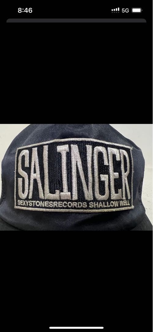 浅井健一　ブランキージェットシティ　サリンジャー　ca4la キャップ　帽子