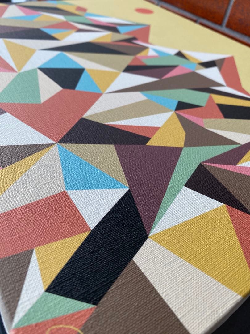 ジェリー鵜飼 キャンバスアート スマイルビレッジ#5