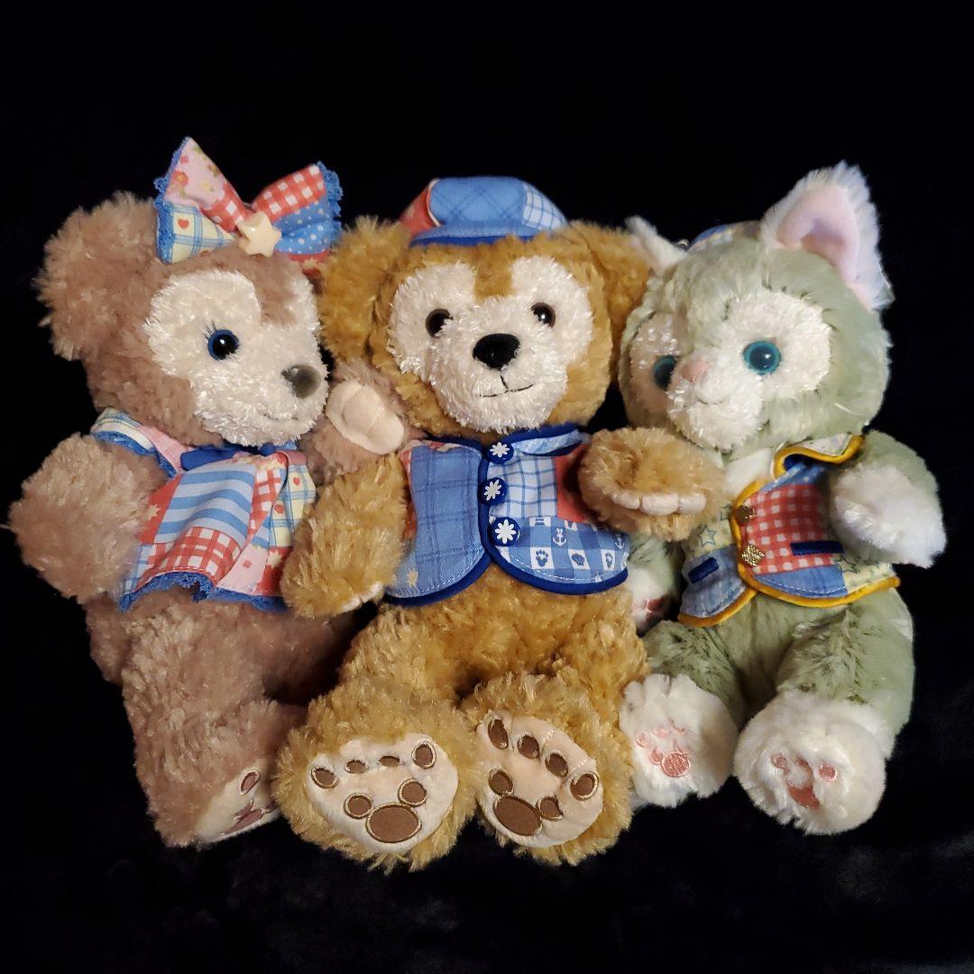 ダッフィー シェリーメイ ジェラトーニ 15周年 ぬいぐるみ