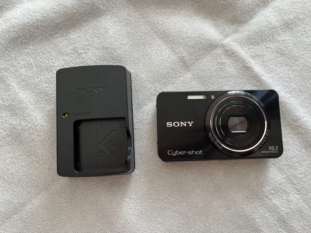 SONY Cyber-shot DSC-W570 デジタルカメラ ブラック