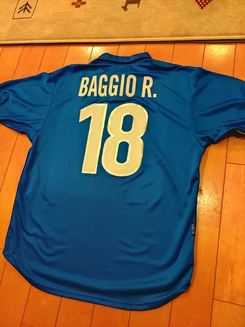 ヴィンテージユニフォーム98WCイタリア代表No.18バッジョ