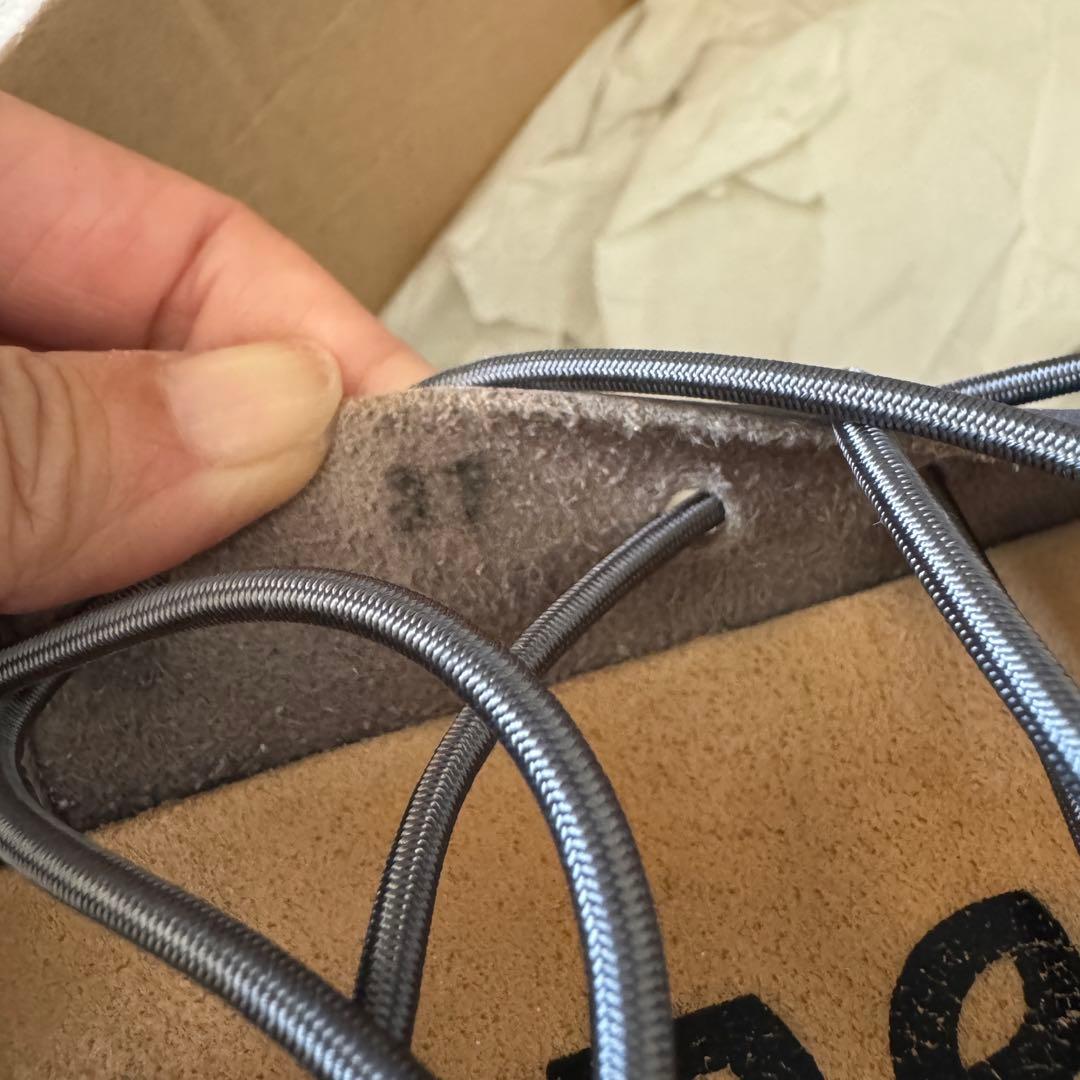 （田中）trippen グレー ローファー 本革　37 トリッペン