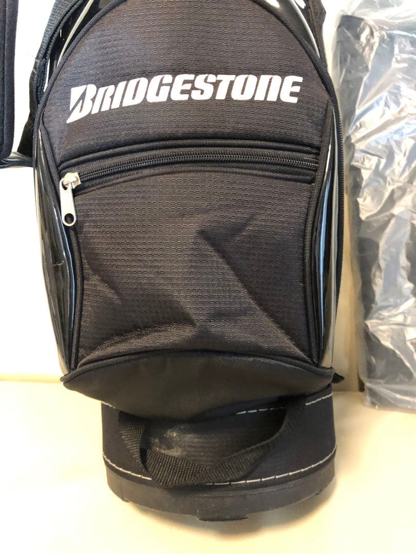 【送料込み】美品　ブリヂストン　キャディバッグ　軽量　ゴルフバッグ