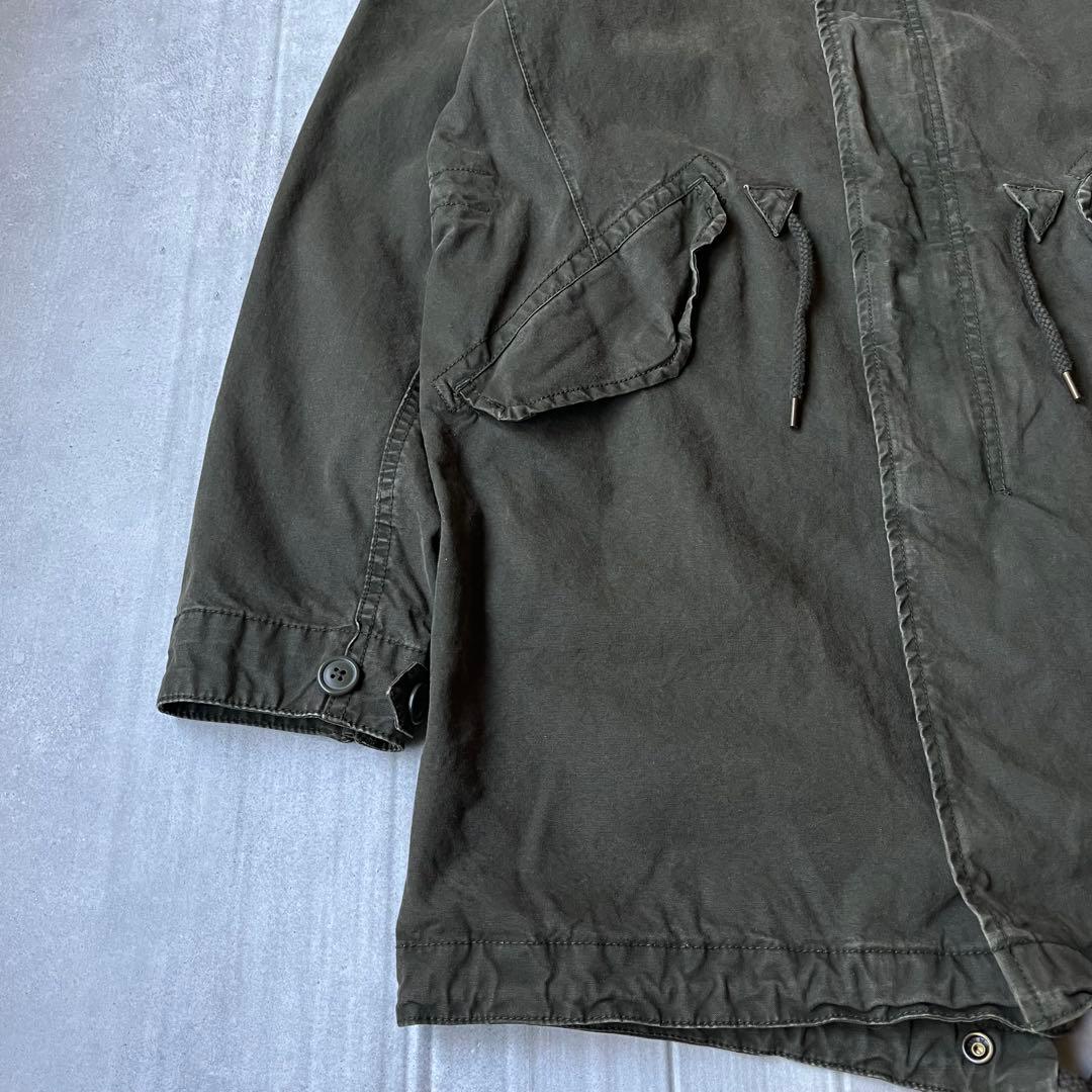 00s OLD GAP モッズコート ミリタリー M-51 肉厚コットン S