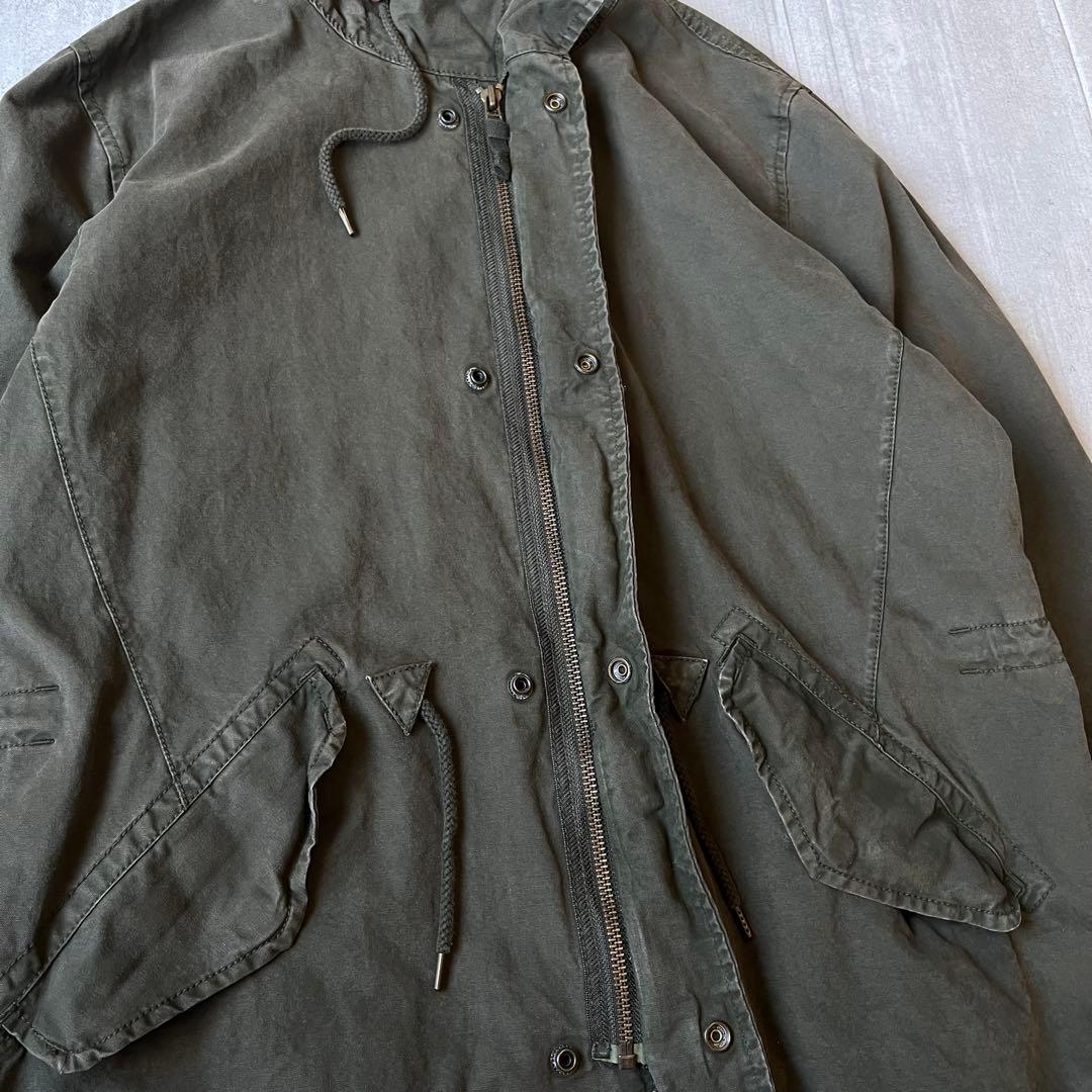 00s OLD GAP モッズコート ミリタリー M-51 肉厚コットン S