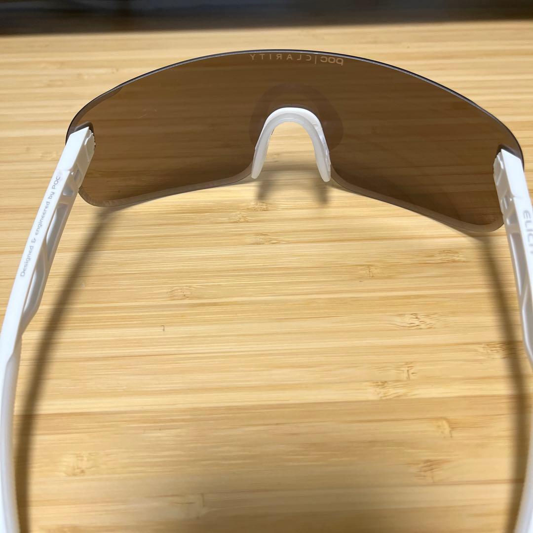 ウェア POC Elicit white/silver