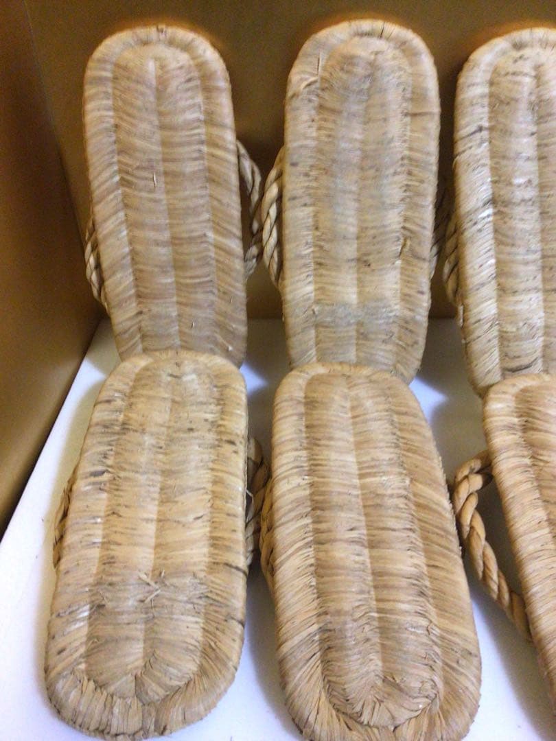 茶道具 霜地草履４足セット