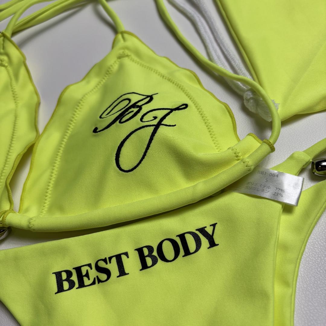 ベストボディジャパン公式決勝用ビキニ イエロー Sサイズ