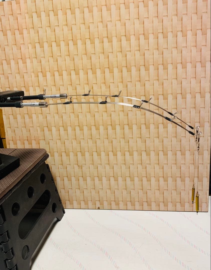 オススメ　 氷上ワカサギ釣り　ステンレス穂先　２本　　250ミリ