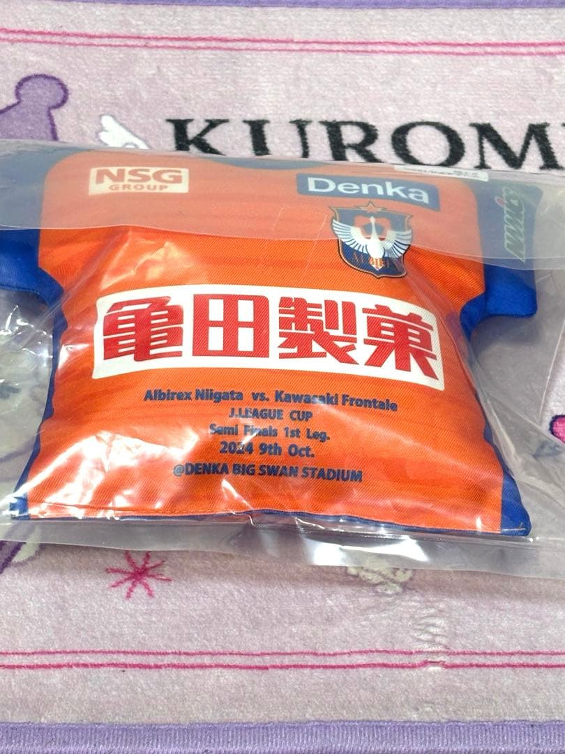 アルビレックス新潟 ☆ 橋本健人 直筆サイン入りクッション