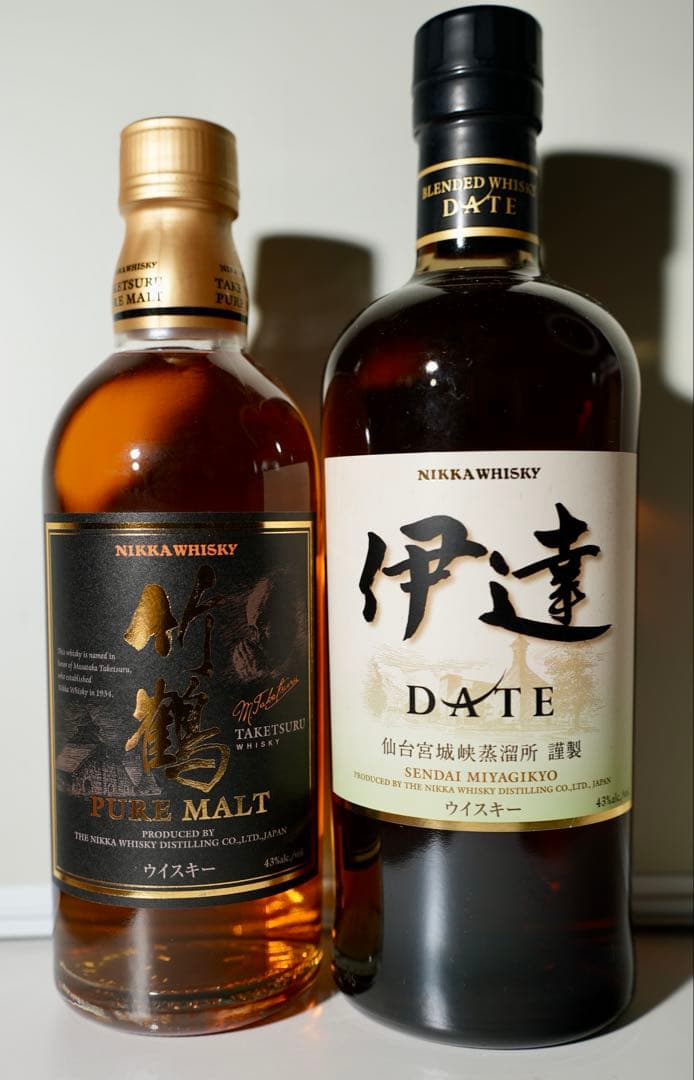 ま*こ様 (父の日タイムセール) ニッカウイスキー限定品　竹鶴旧ボトル+伊達　2