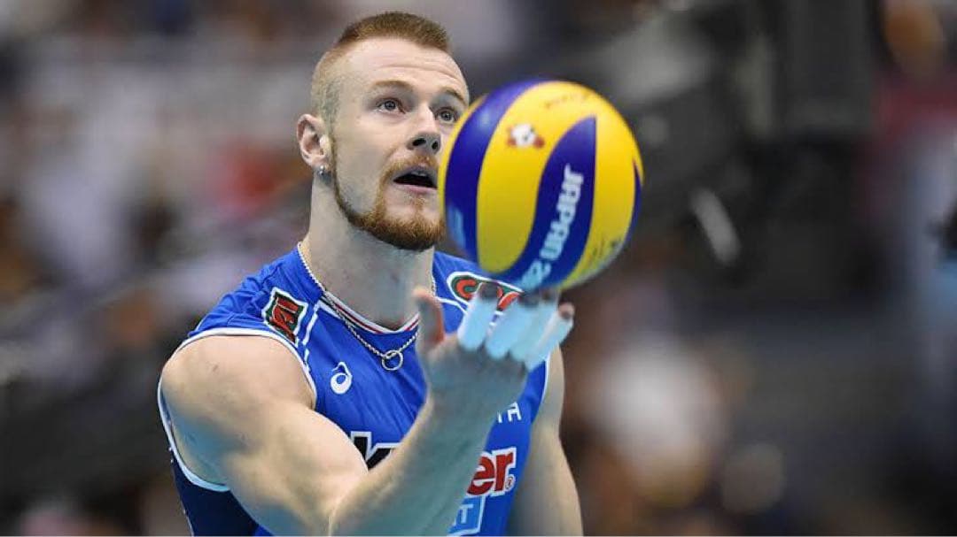 ペルージャ シモーネ・ジャネッリ選手サイン入りローテサーパスχ4